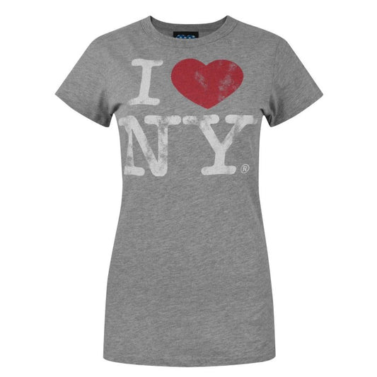Front - Junk Food Womens/Ladies I Love New York T-Shirt
