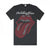 Front - Amplified Mens Tongue The Rolling Stones Diamante Logo T-Shirt
