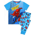 Front - Spider-Man Childrens/Kids Comic Pyjama Set