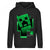 Front - Minecraft Childrens/Kids Inside Creeper Hoodie