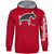 Front - Two Legged Dog Mens Puff Print Hoodie