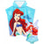 Front - The Little Mermaid Girls Swimsuit And Poncho Set