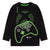 Front - Xbox Boys Game Controller Long-Sleeved Pyjama Set
