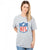 Front - NFL Womens/Ladies Shield T-Shirt