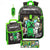 Front - Minecraft Childrens/Kids Time To Mine Backpack Set