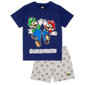 Front - Super Mario Boys Short Pyjama Set