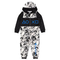 Front - Playstation Childrens/Kids Camo Game Sleepsuit