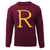 Front - Harry Potter Mens Ron Weasley R Knitted Christmas Jumper