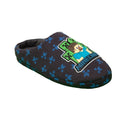 Front - Minecraft Boys Steve And Creeper Slippers