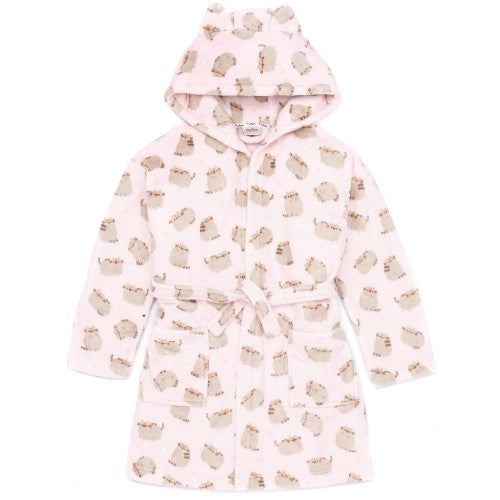 Front - Pusheen Girls Dressing Gown