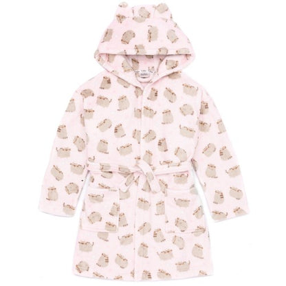 Front - Pusheen Girls Dressing Gown