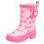 Front - Barbie Childrens/Kids Wellington Boots