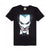 Front - The Joker Mens Face Short-Sleeved T-Shirt