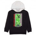 Front - Minecraft Boys Creeper Hoodie