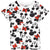 Front - Disney Girls Mickey & Minnie Mouse All-Over Print T-Shirt