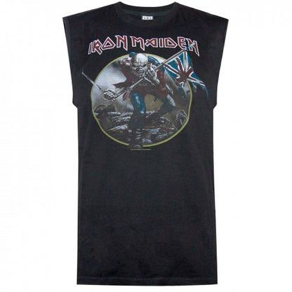 Front - Iron Maiden Mens Amplified Tank Top