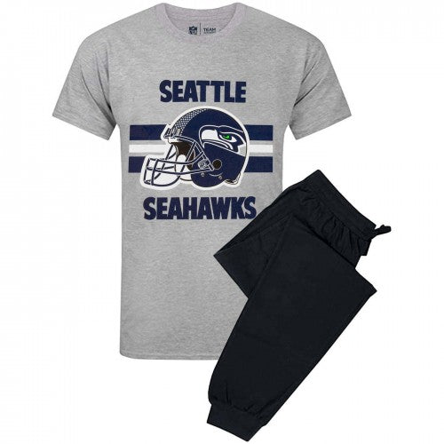 Front - Seattle Seahawks Mens Pyjama Set