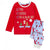 Front - The Elf on the Shelf Childrens/Kids Christmas Pyjama Set