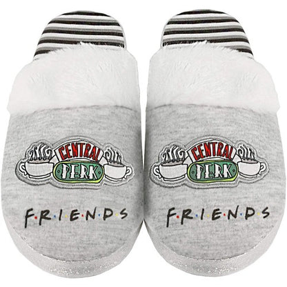 Front - Friends Womens/Ladies Central Perk Slippers