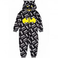 Front - Batman Boys Fluffy All-In-One Nightwear