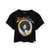 Front - Diana Ross Womens/Ladies Crop T-Shirt