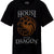Front - House Of The Dragon Mens Logo T-Shirt