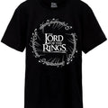 Front - The Lord Of The Rings Mens Logo T-Shirt