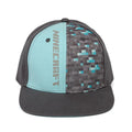 Front - Minecraft Childrens/Kids Diamond Snapback Cap