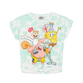 Front - SpongeBob SquarePants Girls Front Tie Top