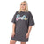 Front - Barbie Womens/Ladies Oversized T-Shirt Dress