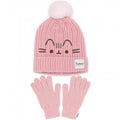 Front - Pusheen Womens/Ladies The Cat Knitted Beanie & Gloves Set