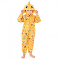 Front - Baby Shark Childrens/Kids 3D Teeth Puddle Suit