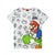 Front - Super Mario Boys Yoshi Marl T-Shirt