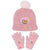 Front - Paw Patrol Girls Friends Knitted Hat And Gloves Set