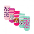 Front - Paw Patrol Girls Socks (Pack of 5)