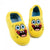 Front - SpongeBob SquarePants Childrens/Kids Face Slippers