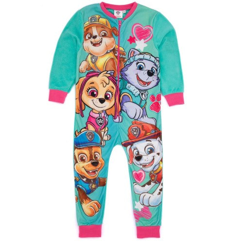 Front - Paw Patrol Girls Character Sleepsuit