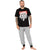 Front - Marvel Mens Superhero Pyjama Set