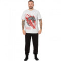 Front - Game of Thrones Mens Fire And Blood Targaryen Long Pyjama Set