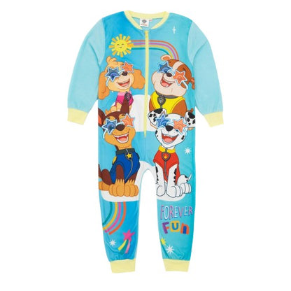 Front - Paw Patrol Childrens/Kids Forever Fun Sleepsuit