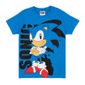 Front - Sonic The Hedgehog Boys Cartoon Character T-Shirt