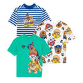 Front - Paw Patrol Childrens/Kids T-Shirt (Pack of 3)