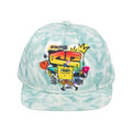 Front - SpongeBob SquarePants Boys Tie Dye Snapback Cap