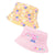 Front - Peppa Pig Girls Reversible Bucket Hat
