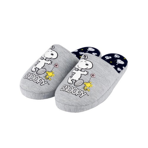 Front - Peanuts Womens/Ladies Snoopy Slippers