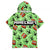 Front - Minecraft Boys Creeper Hooded Towel