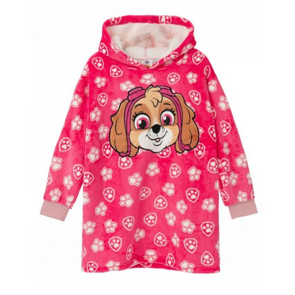 Front - Paw Patrol Girls Skye Hoodie Blanket