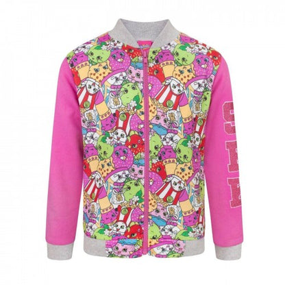 Front - Shopkins Girls Bomber Jacket