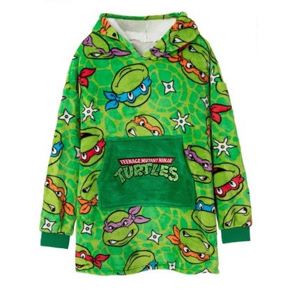 Front - Teenage Mutant Ninja Turtles Boys Hoodie Blanket