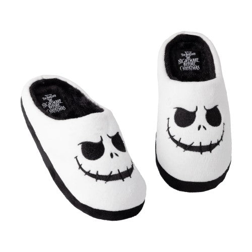 Front - Nightmare Before Christmas Womens/Ladies Jack Skellington Slippers